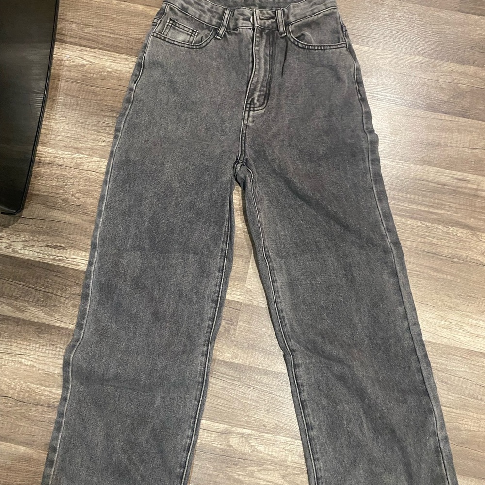 SHEIN Charcoal Denim Pants